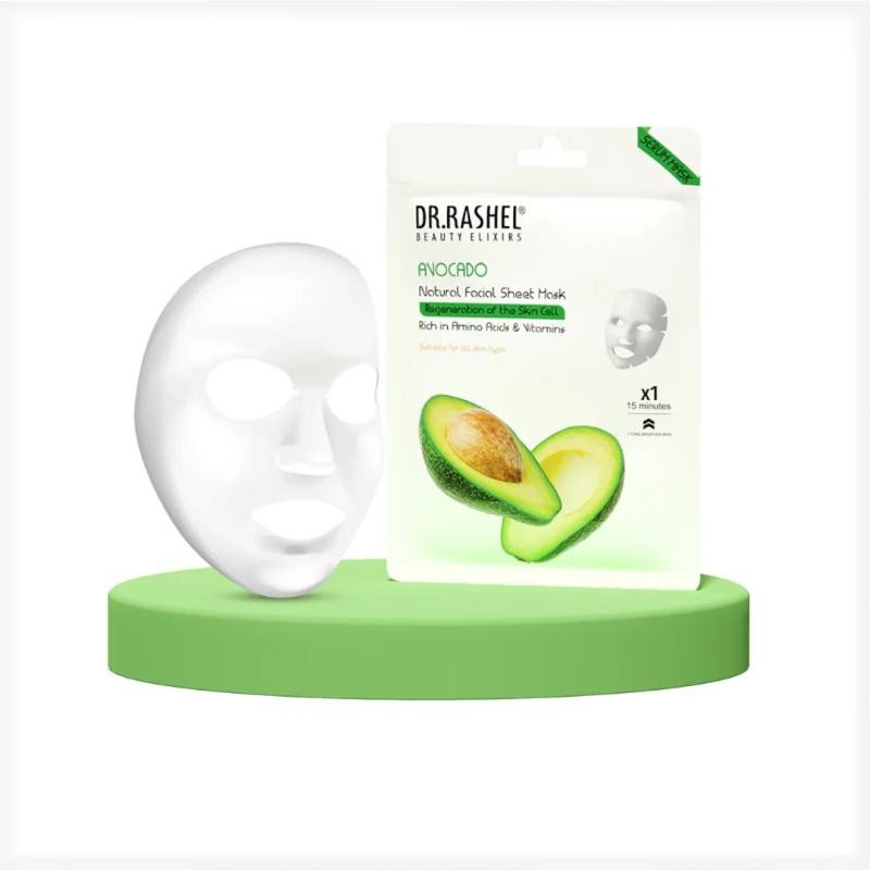 Dr.Rashel Avocado Sheet Mask with Serum-20g