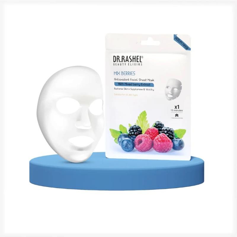 Dr.Rashel Mix Berries Sheet Mask with Serum-20g
