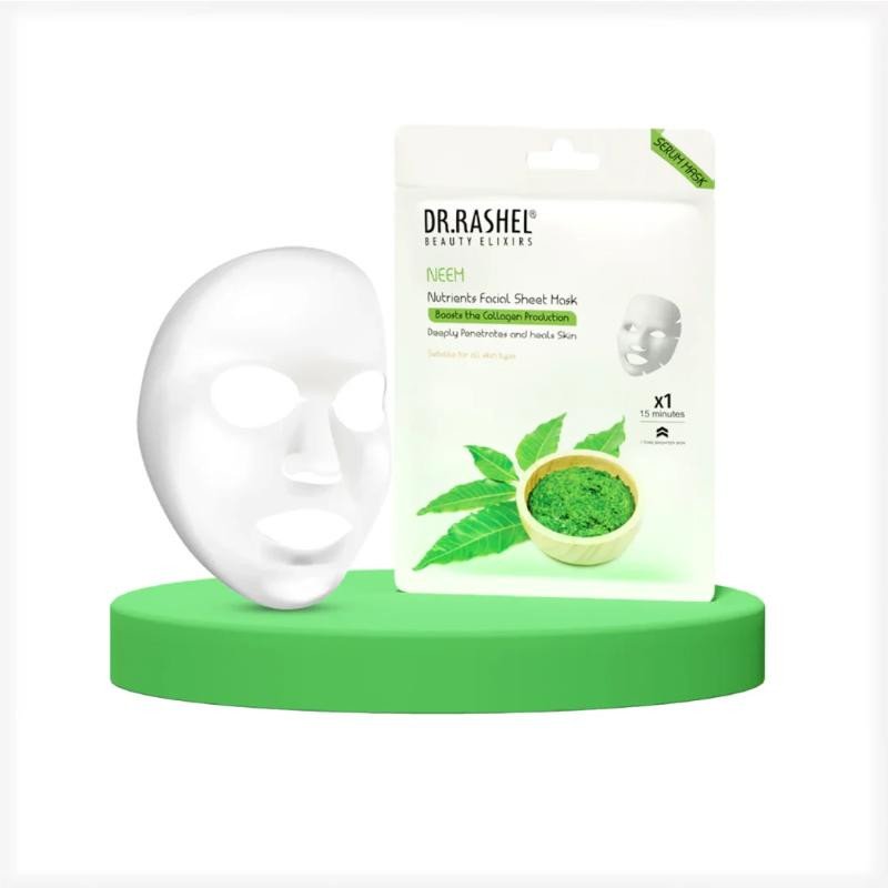 Dr.Rashel Neem Sheet Mask with Serum-20g