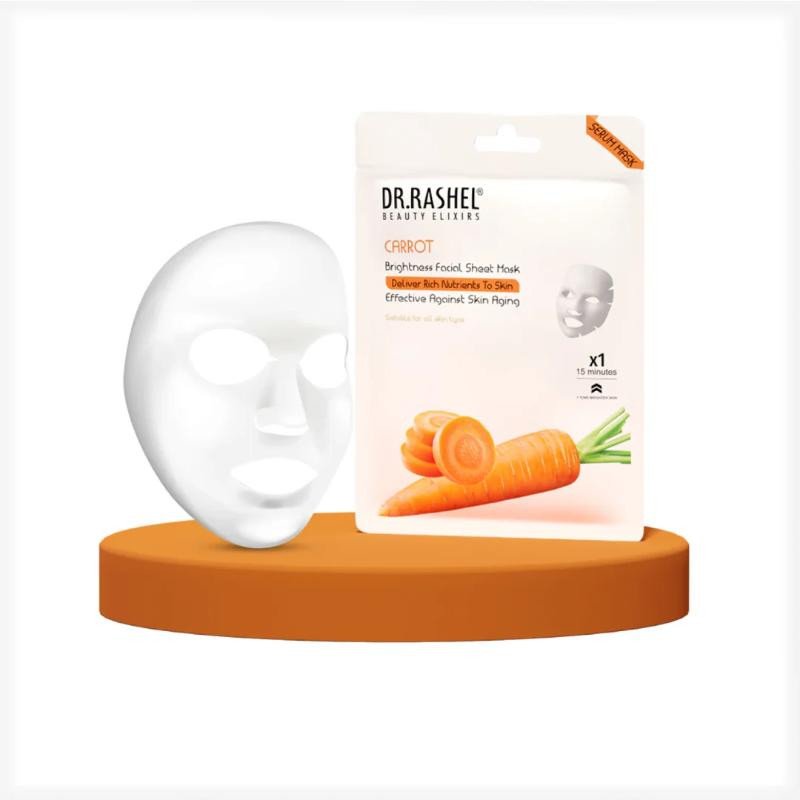 Dr.Rashel Carrot Sheet Mask with Serum-20g