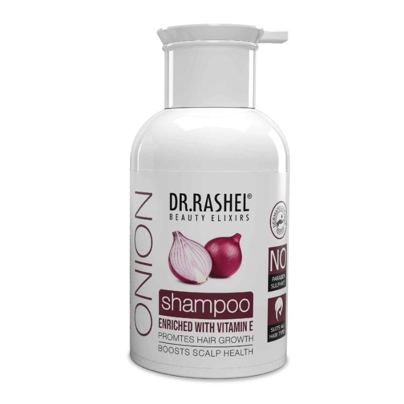 Dr.Rashel Onion Shampoo for Hair Growth with Vitamin E-250ml