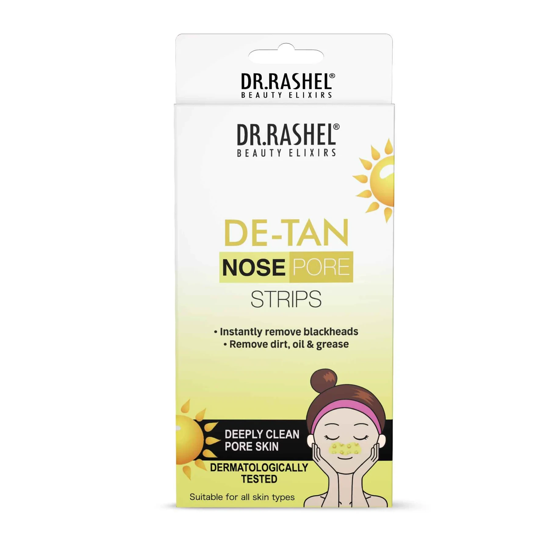 Dr.Rashel De-tan Nose Pore Cleansing Strips (10 Strips)