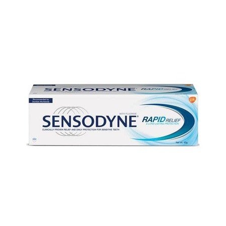 Sensodyne Freshness Toothpaste - Rapid Relief (With Fluoride), 40G Tube