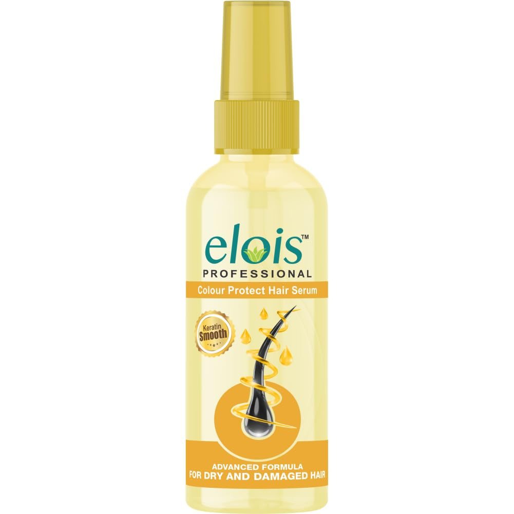 Elois Professional Color Protect Hair Serum For Women & Men With Keratin Smooth Protection and Shine Hair Smoothing for Dry & Reduce Damaged to Hair...