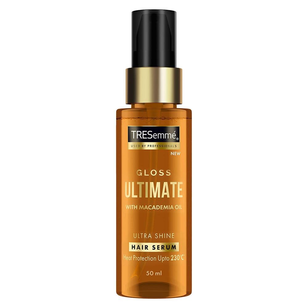 TRESemme Gloss Ultimate Ultra Shine Hair Serum 25ml with Macadamia Oil & Vitamin E, for Super shiny Finish