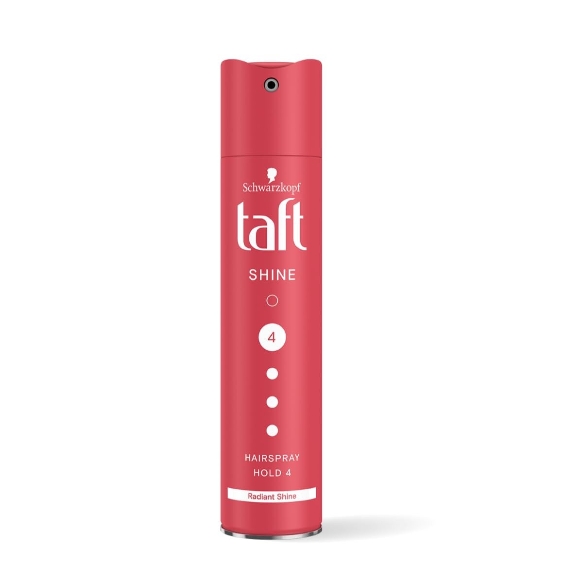 Schwarzkopf Taft Shine Hairspray, Diamond Luminizer formulation for 50% shinier hair, Hold 5 with no stickiness