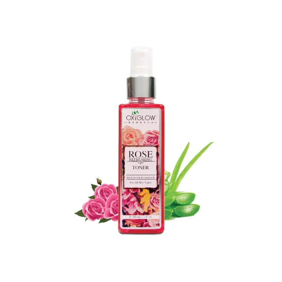 Oxyglow Rose Skin Toner - Skin Feels Soft & Comfortable