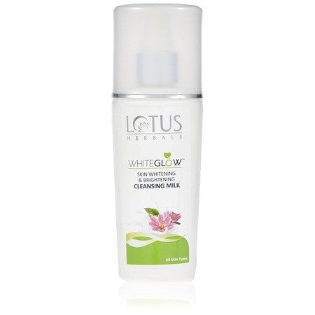 Lotus Herbals Whiteglow Skin Whitening & Brightening Cleansing Milk|Remove Dead Cells|80ml