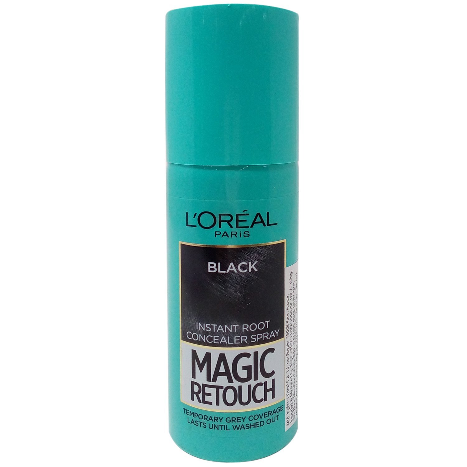 L'Oreal Magic Retouch Instant Root Concealer Spray - Black, 75ml Bottle