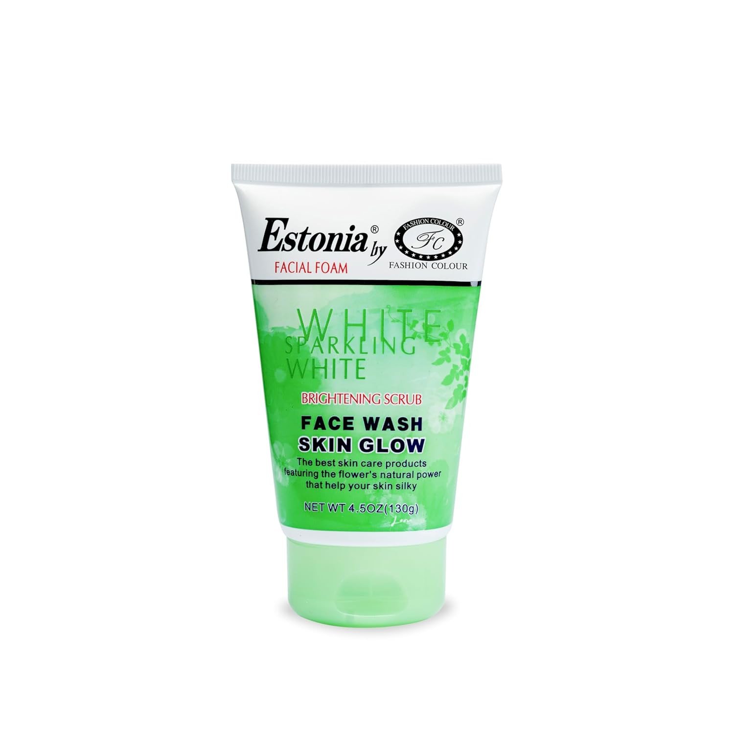 ESTONIA BY FASHION COLOUR Sparkling White Face Wash | Skin Glow | Face Wash For Glowing Skin | Brightening Face Wash For Combination Skin | Face Wash &...