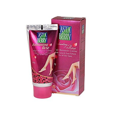 Astaberry Enchanting Rose Hair Remover Cream, 60 g