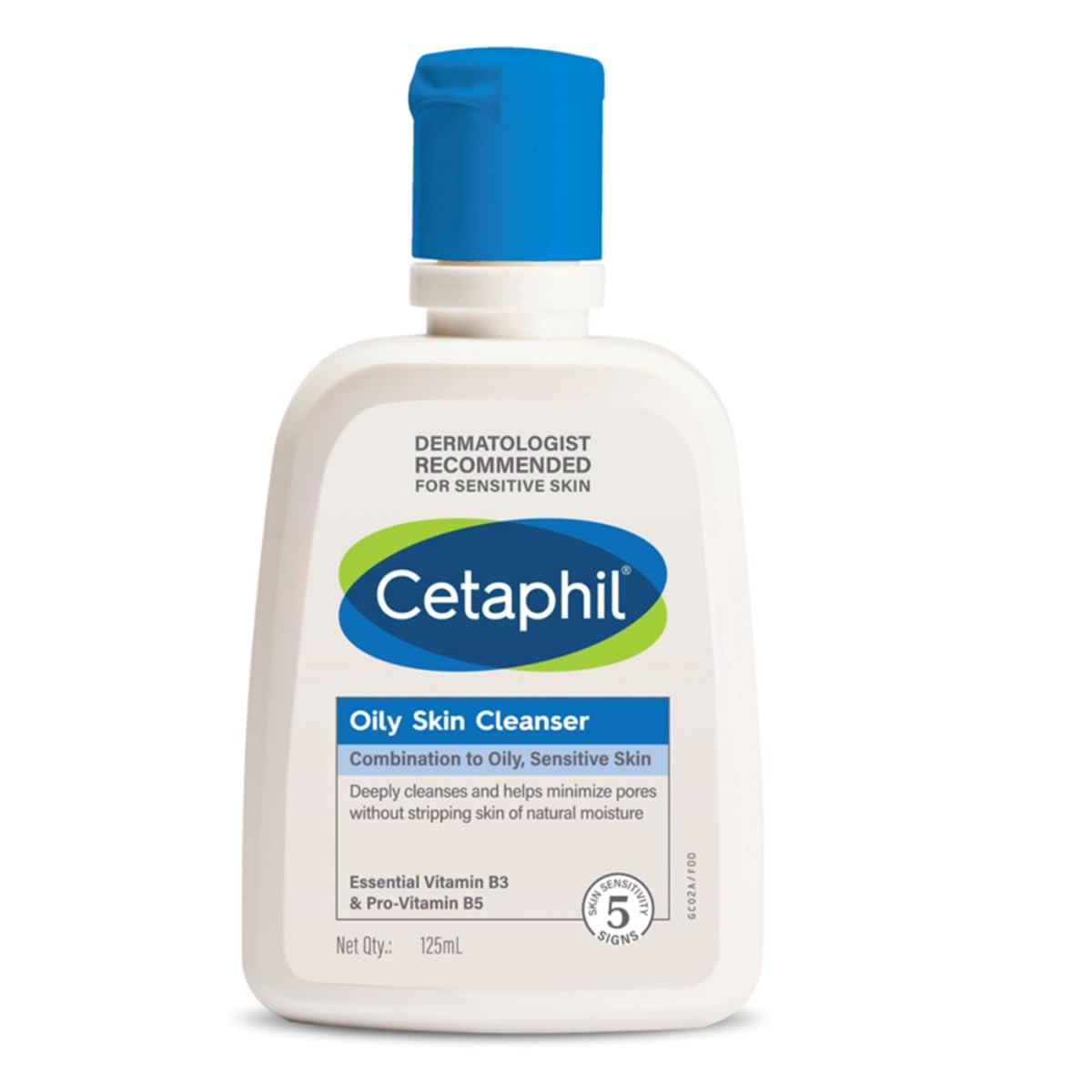 Cetaphil Oily Skin Cleanser , Daily Face Wash For Oily, Acne Prone Skin , Gentle Foaming,