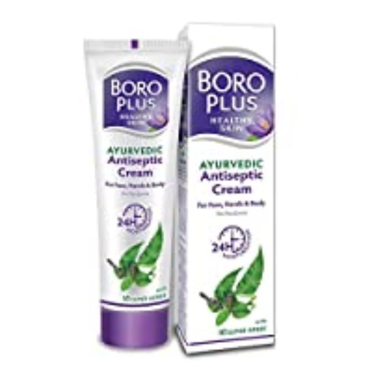 Boroplus Antiseptic Cream Provides 24Hrs Moisturisation Ayurvedic Cream For All Aeasons Hand Cream, Body Cream & Face Cream, Moisturises Dry Skin With Goodness Of Neem, Tulsi And Aloe Vera