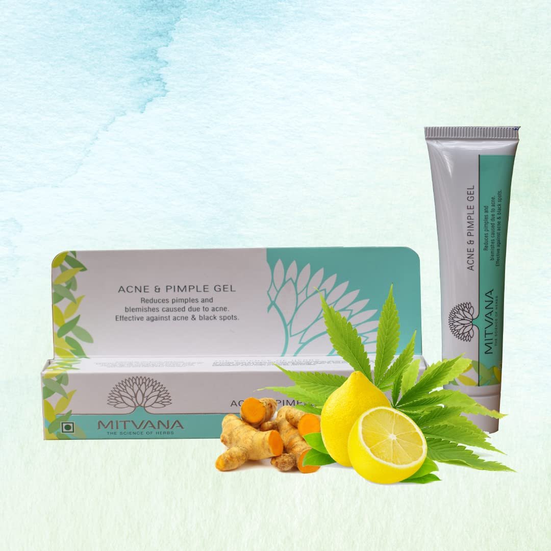 MITVANA Acne & Pimple Gel 30g with Neem & Turmeric