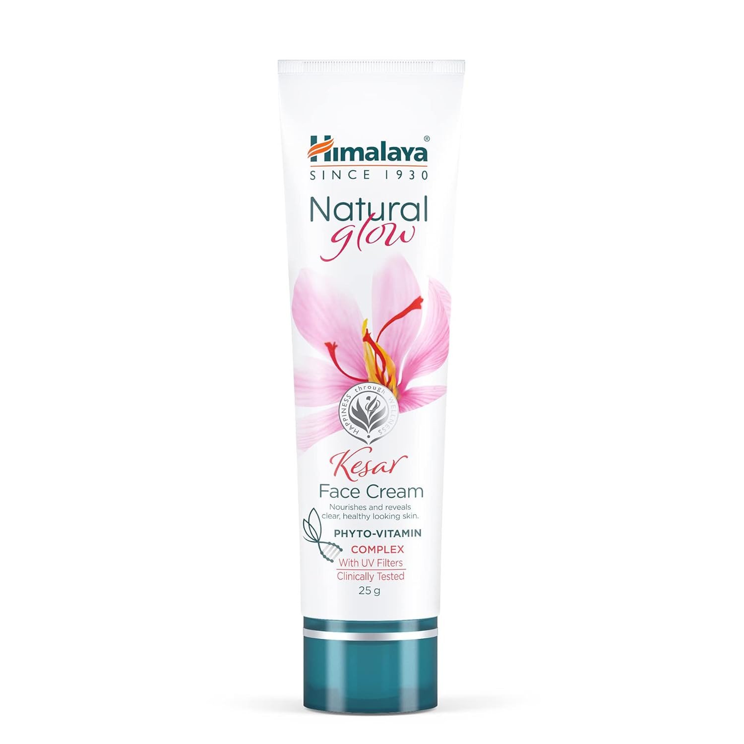 Himalaya Natural Glow Face Cream with Kesar & Vit E | For Non-greasy Even-toned & Radiant Skin| Phyto-vitamin formula with UV protection| Reduce Dark spots in 6 weeks |Clinically-tested & Paraben Free