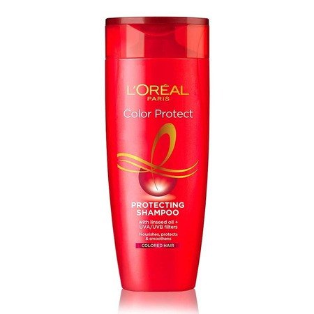 L'Oreal Paris Shampoo, Vibrant & Revived Colour, For Colour-treated Hair, Protects from UVA & UVB, Colour Protect