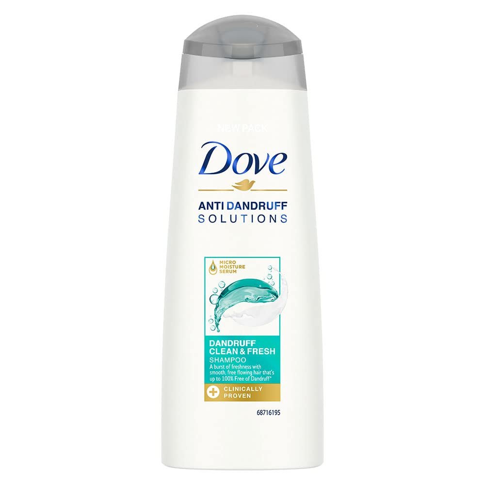 Dove Dandruff Clean & Fresh Shampoo for Dry, Itchy & Flaky Scalp, 80 ml