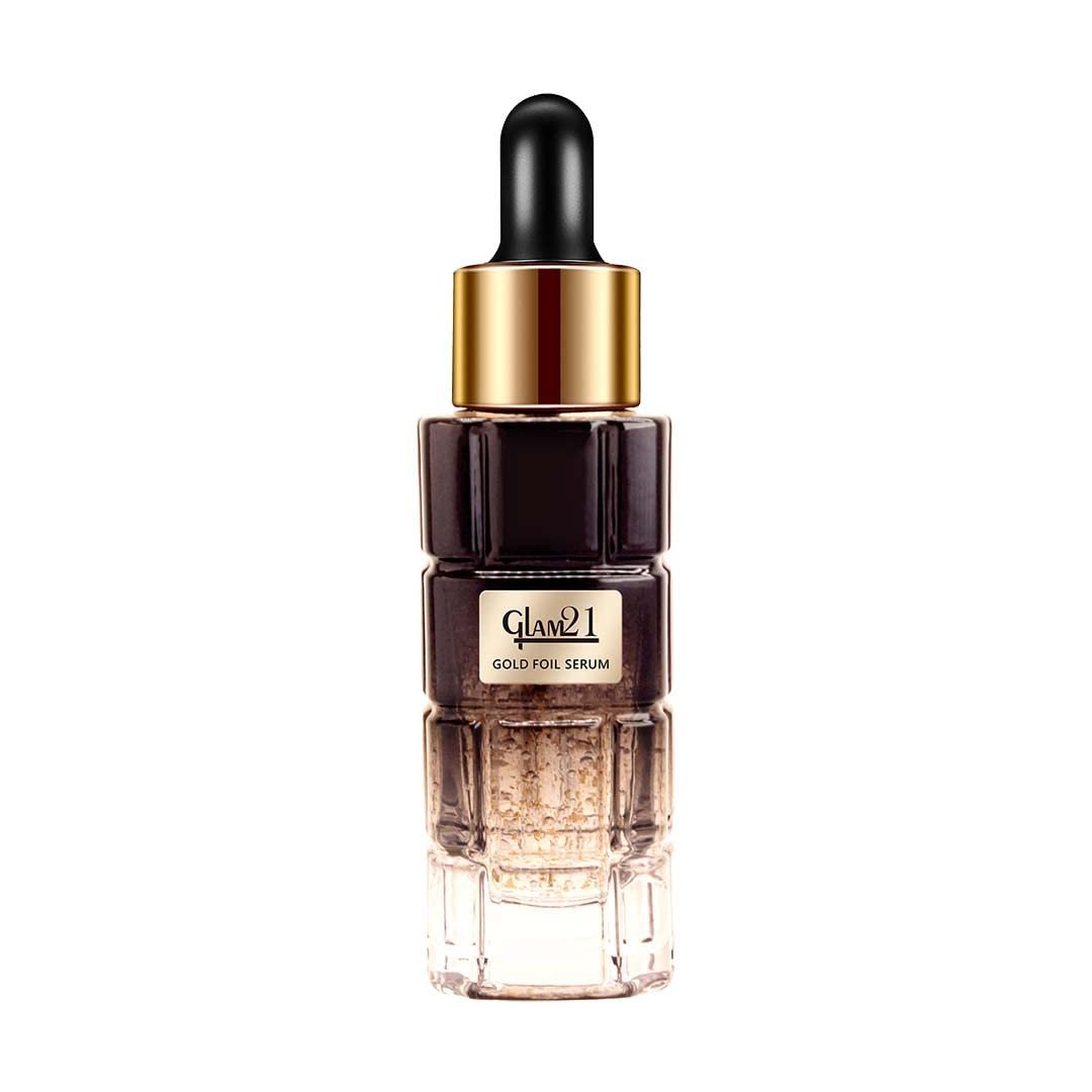 Glam21 24k Pure Gold Face Serum | Reduces wrinkles, pigmentation, and evens out the skin tone | 35 ml