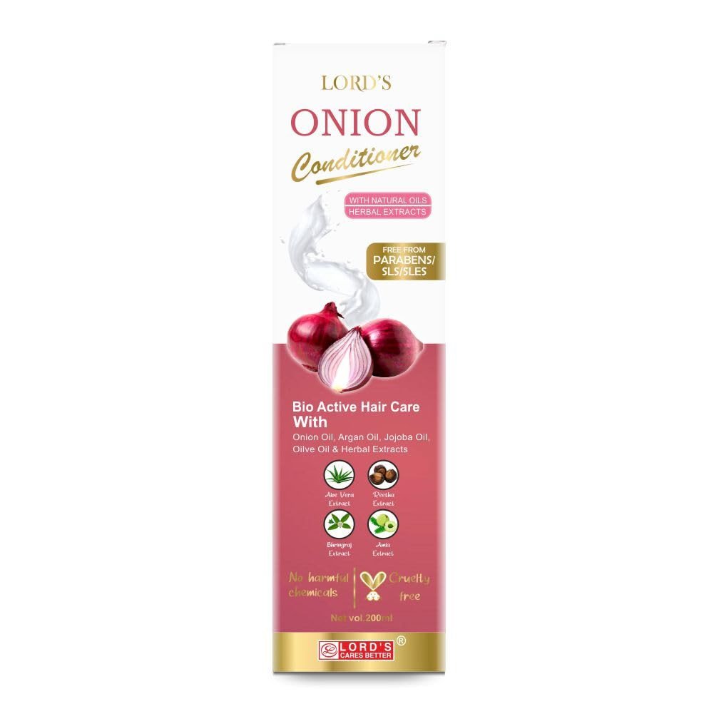 Lords Onion Conditioner for Hair Fall with Natural Oils 200ml