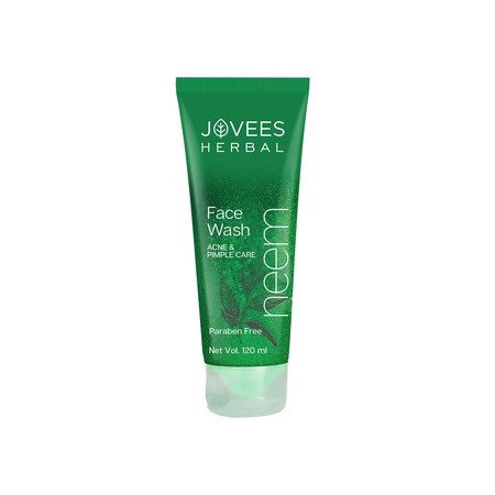 Jovees Herbal Neem Face Wash With Neem & Tea Tree Extracts | For Oily & Acne Prone Skin | Oil Control, Remove Impurities And Prevents Pimples For Men & Women