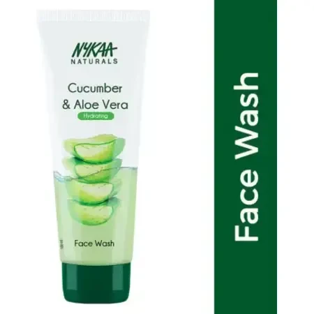 NYKAA Naturals Cucumber & Aloe Vera for Hydrated Skin Face Wash  (100 ml)