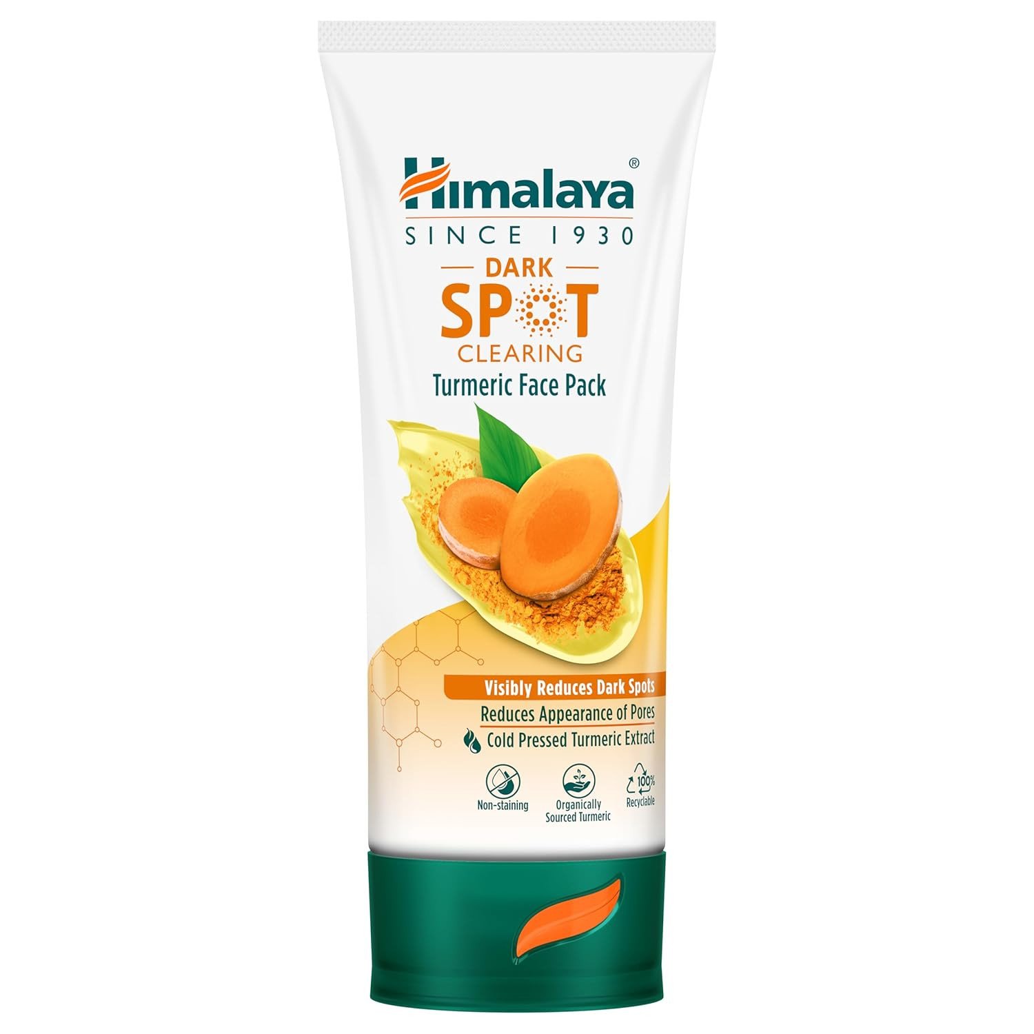 Himalaya Dark Spot Clearing Turmeric Face Pack | Organically sourced Turmeric | Reduce dark spots in 7 days | Gives Radiant Skin | 50g