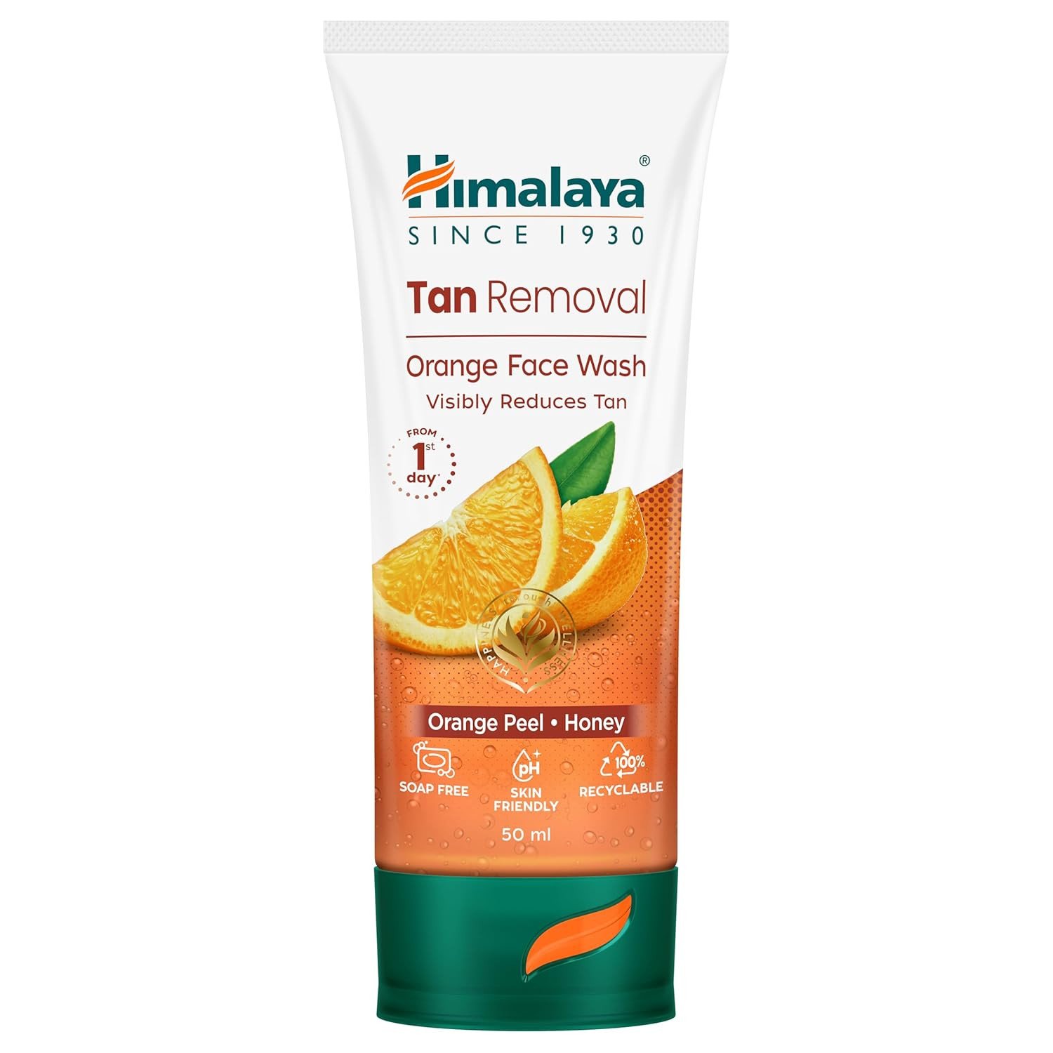 Himalaya Tan Removal Orange Face Wash, 50ml