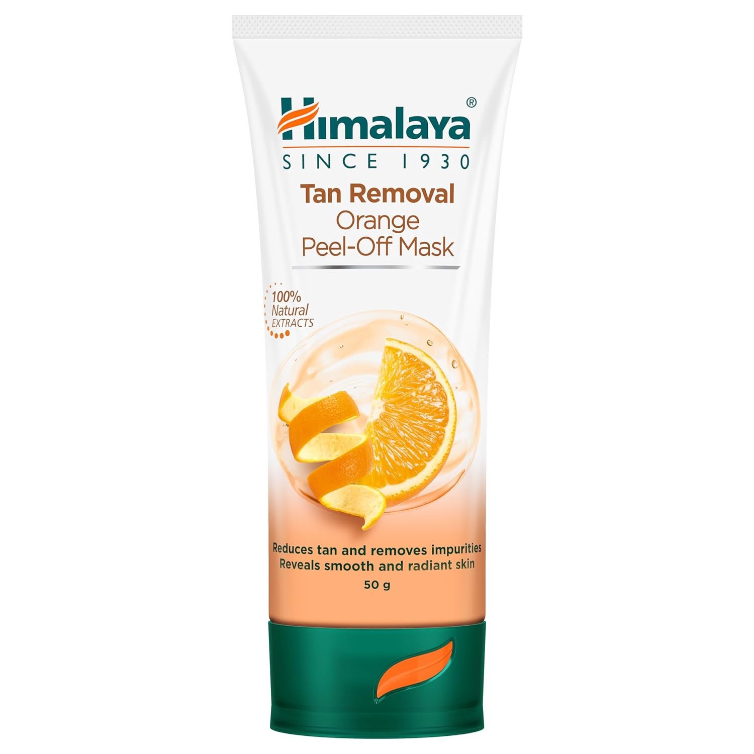 Himalaya Tan Removal Orange Peel-Off Mask, 50g