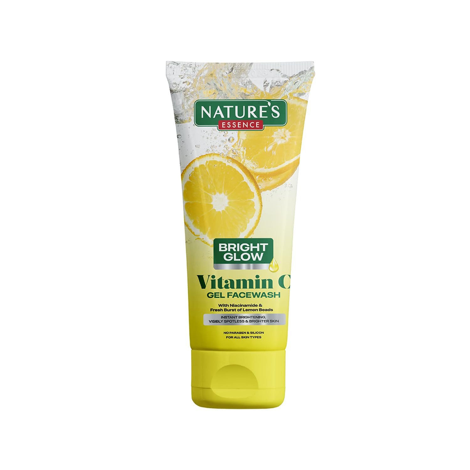 Nature's Essence Bright Glow Vitamin C Gel Facewash, 50g