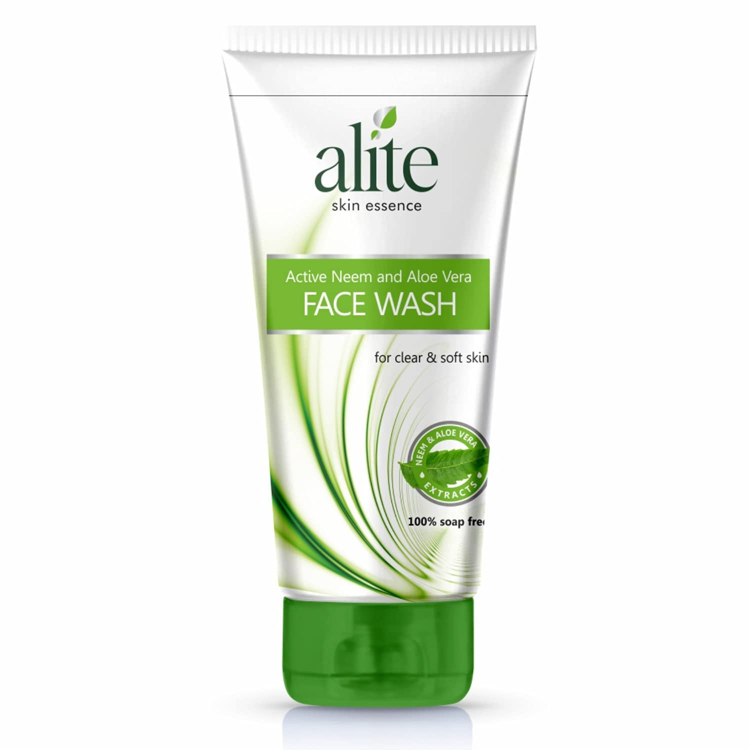 Alite Unisex Neem and Aloe Vera Face Wash Enriched with Vitamin E|Soap Free|Gentle on Skin to Make Skin Soft,Glowing & Nourished 70g