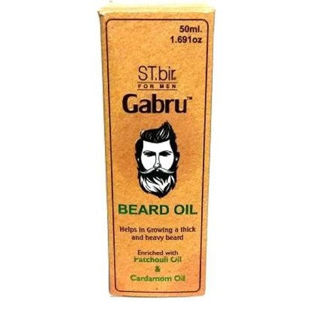 St. Bir Gabru Beard Growth Oil Patchouli & Cardamom Oil (50ml)