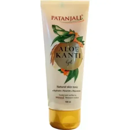 PATANJALI Aloe Kanti Gel Natural Skin Tonic | Hydrate | Nourish | Rejuvenate  (100 ml)