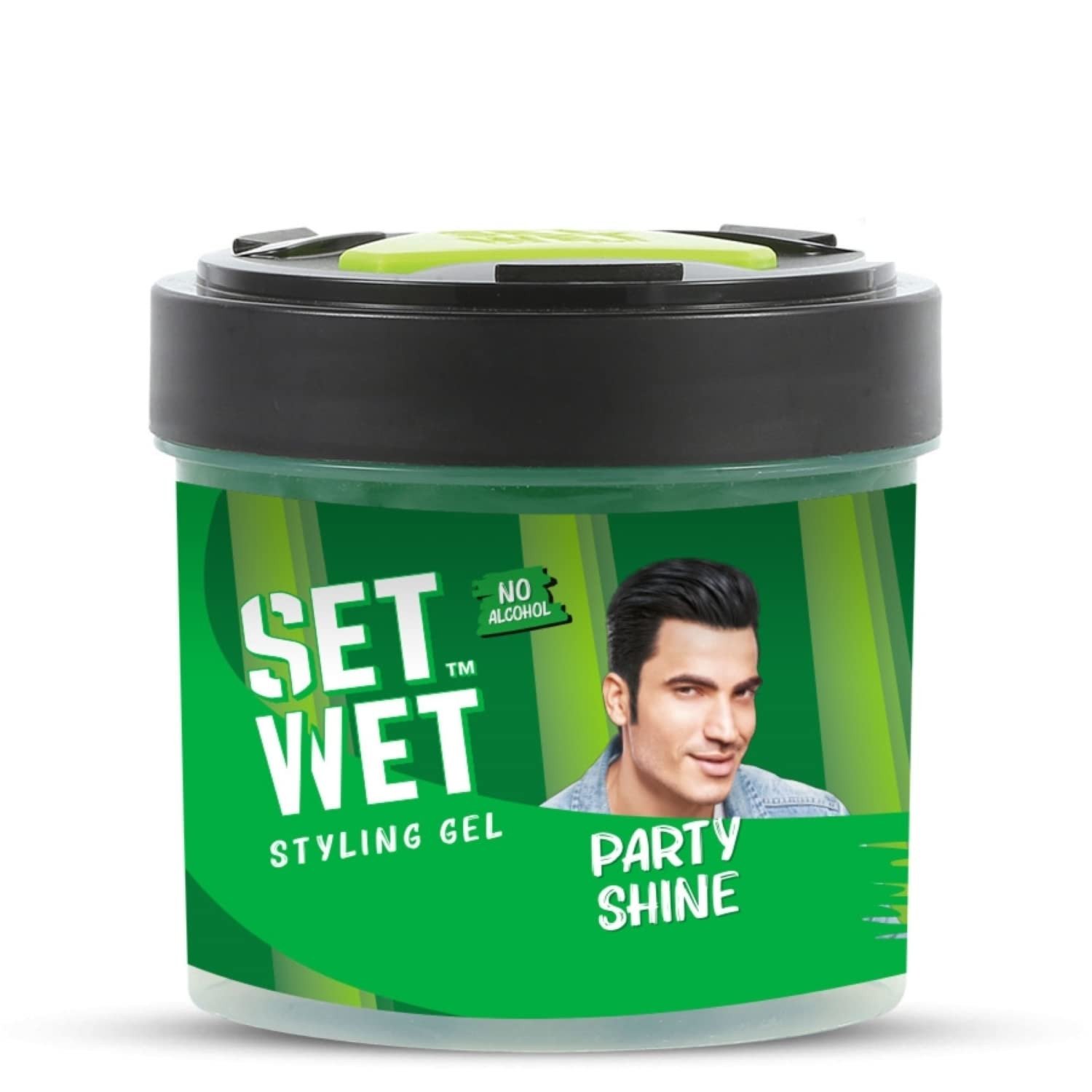 Set Wet Styling Hair Gel for Men - Party Shine 250g