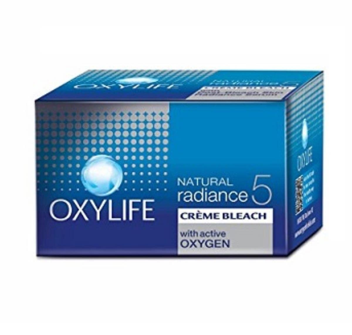 Dabur Oxylife Natural Radiance 5 Creme Bleach- With Active Oxygen