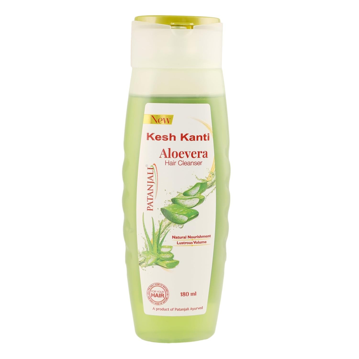 Patanjali Kesh Kanti Aloe Vera Hair Cleanser Shampoo, 180 ml