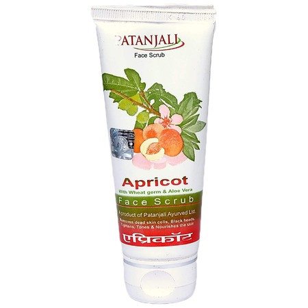 Patanjali Apricot Face Scrub, 60g