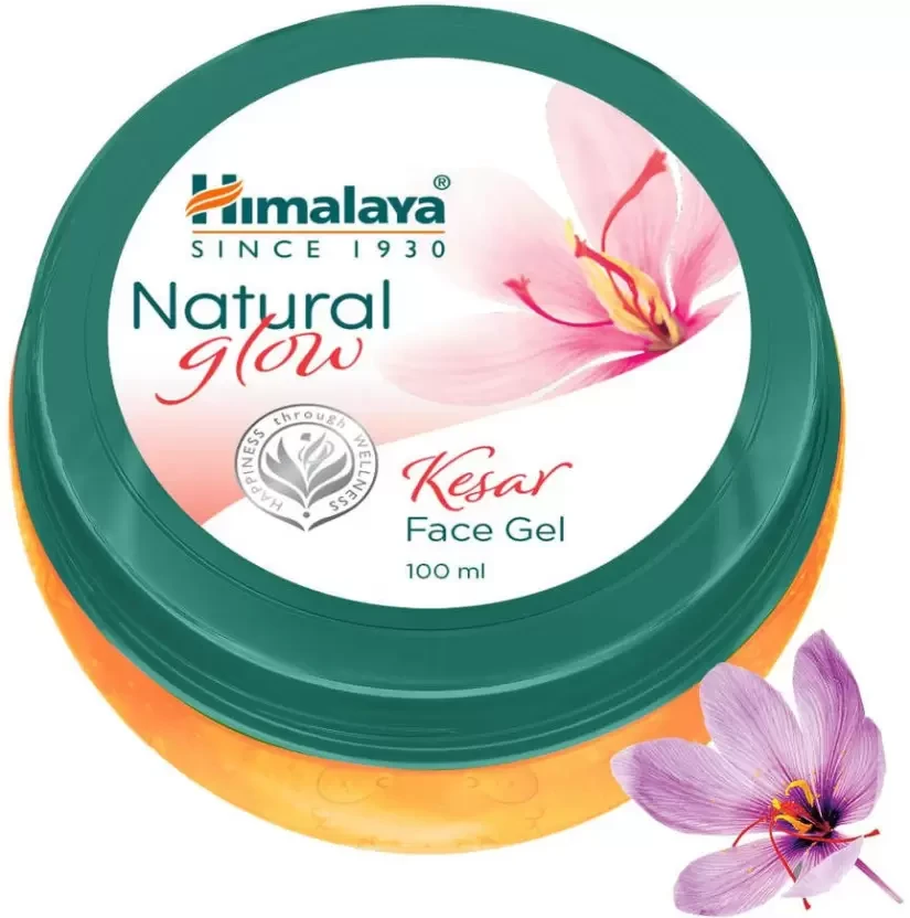 Himalaya Natural Glow Kesar Face Gel 100ML, Orange