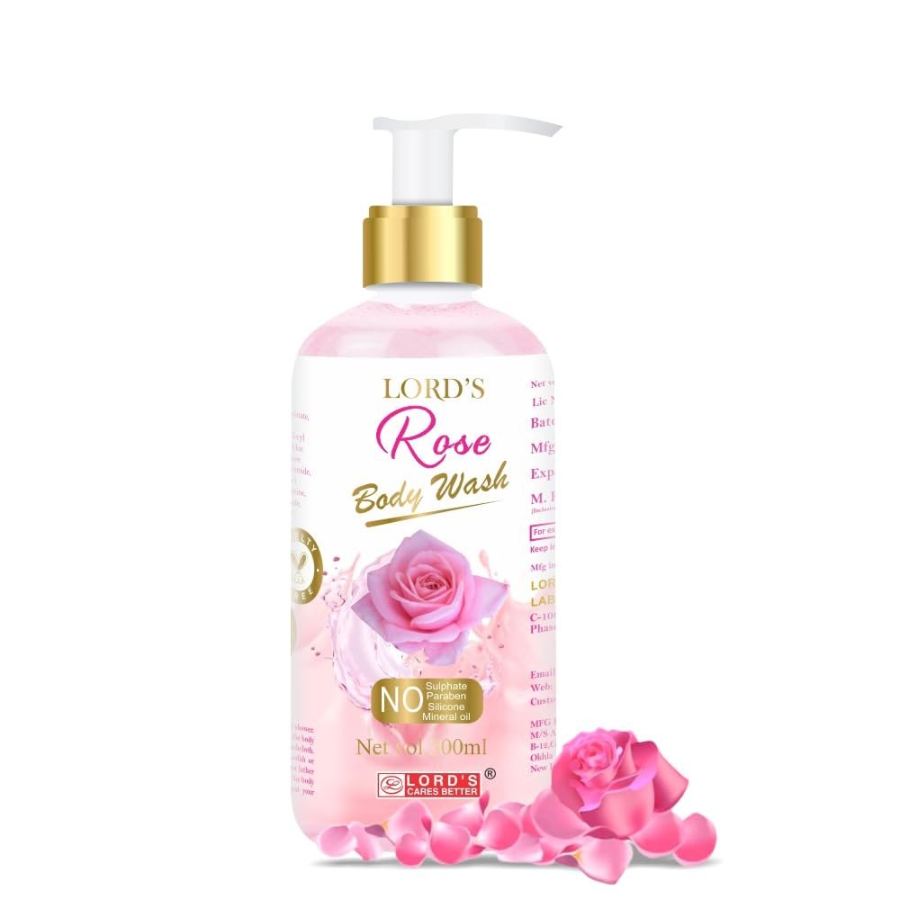 Lords Rose Body Wash For Deep All Skin Types 300ml