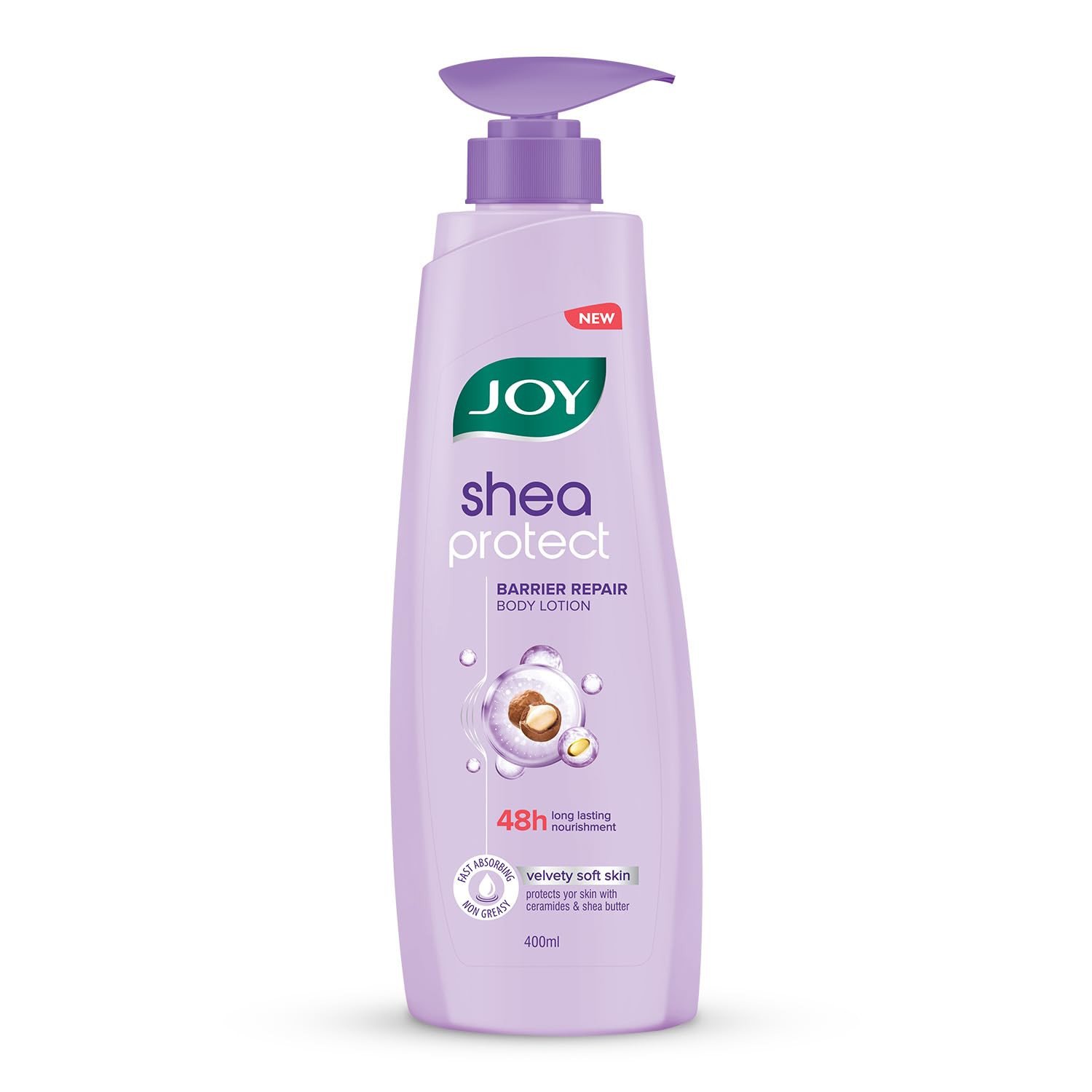 Joy Velvet Softening Smooth Body Lotion for Winters, Suitable for Women & Men, All Skin Types, Shea Butter, 400 ml