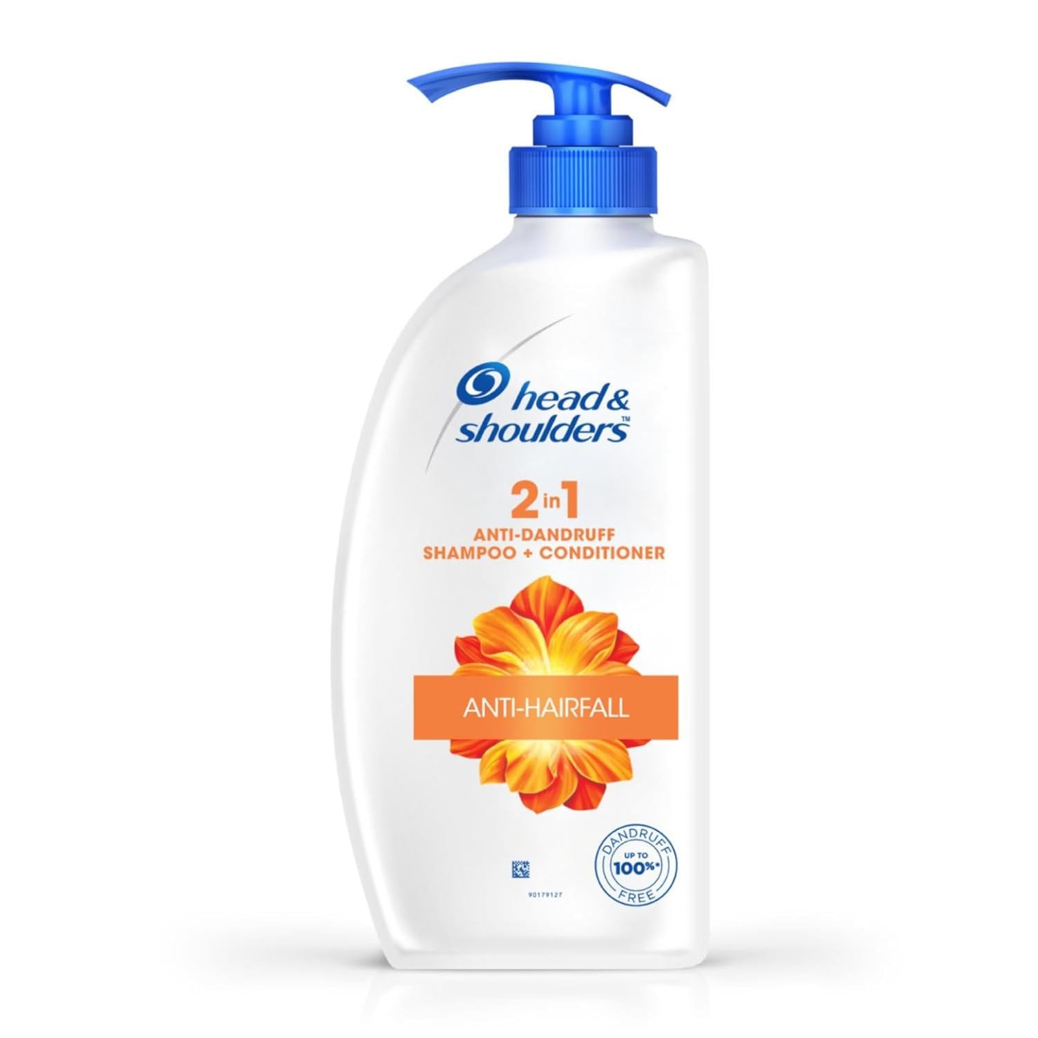 Head & Shoulders 2-In-1 Anti Hairfall, Anti Dandruff Shampoo + Conditioner For Women & Men (650 Ml) 2-In-1 Anti Hairfall, Anti Dandruff Shampoo + Conditioner For Women & Men, With Almond Milk (650 Ml)