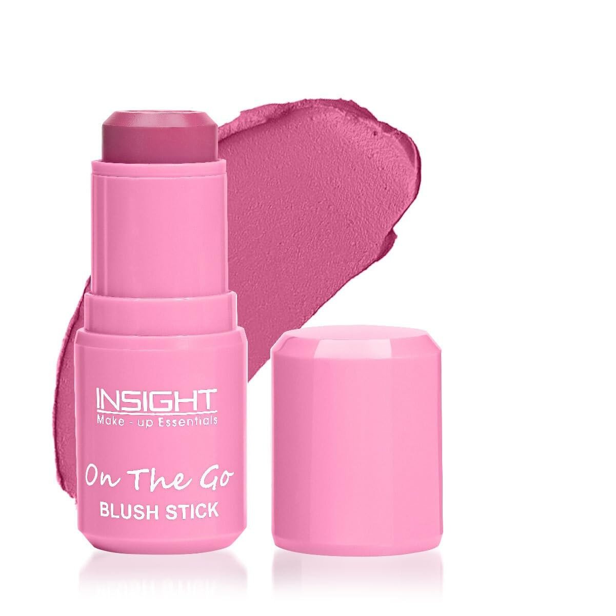 Insight Cosmetics On The Go Blush Stick| Long Lasting| Easy Color Payoff| Infused with Vit-E