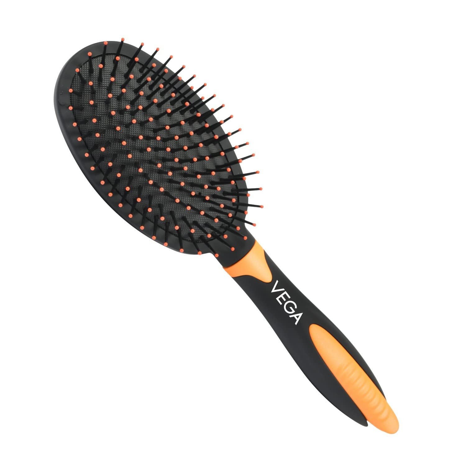 Vega Cushion Hair Brush (India's No.1* Hair Brush Brand) with Sectioning Clip For Men and Women E20 CB