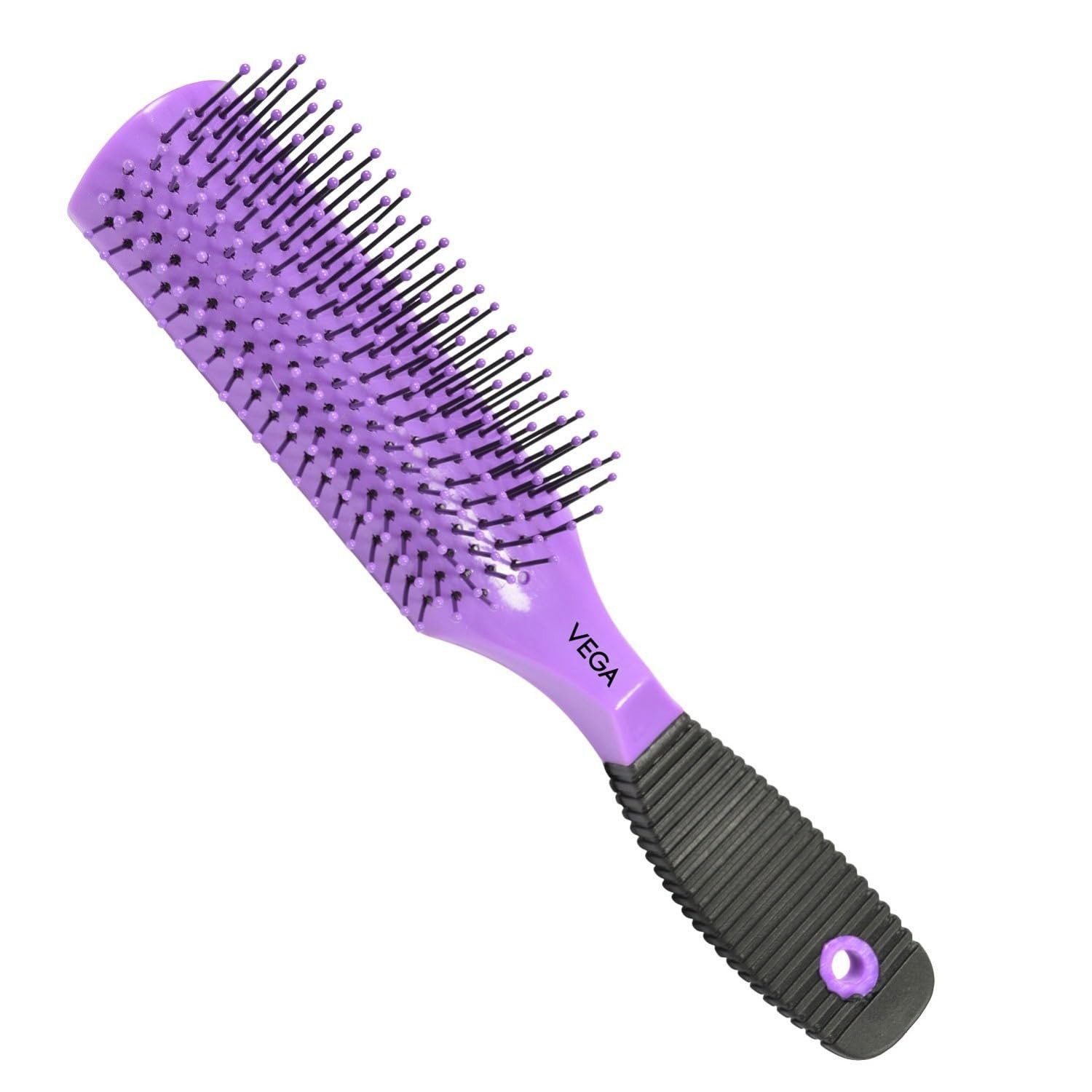 Vega Flat Hair Brush (India's No. 1* Hair Brush Brand) For Men & Women, Regular R1  FB