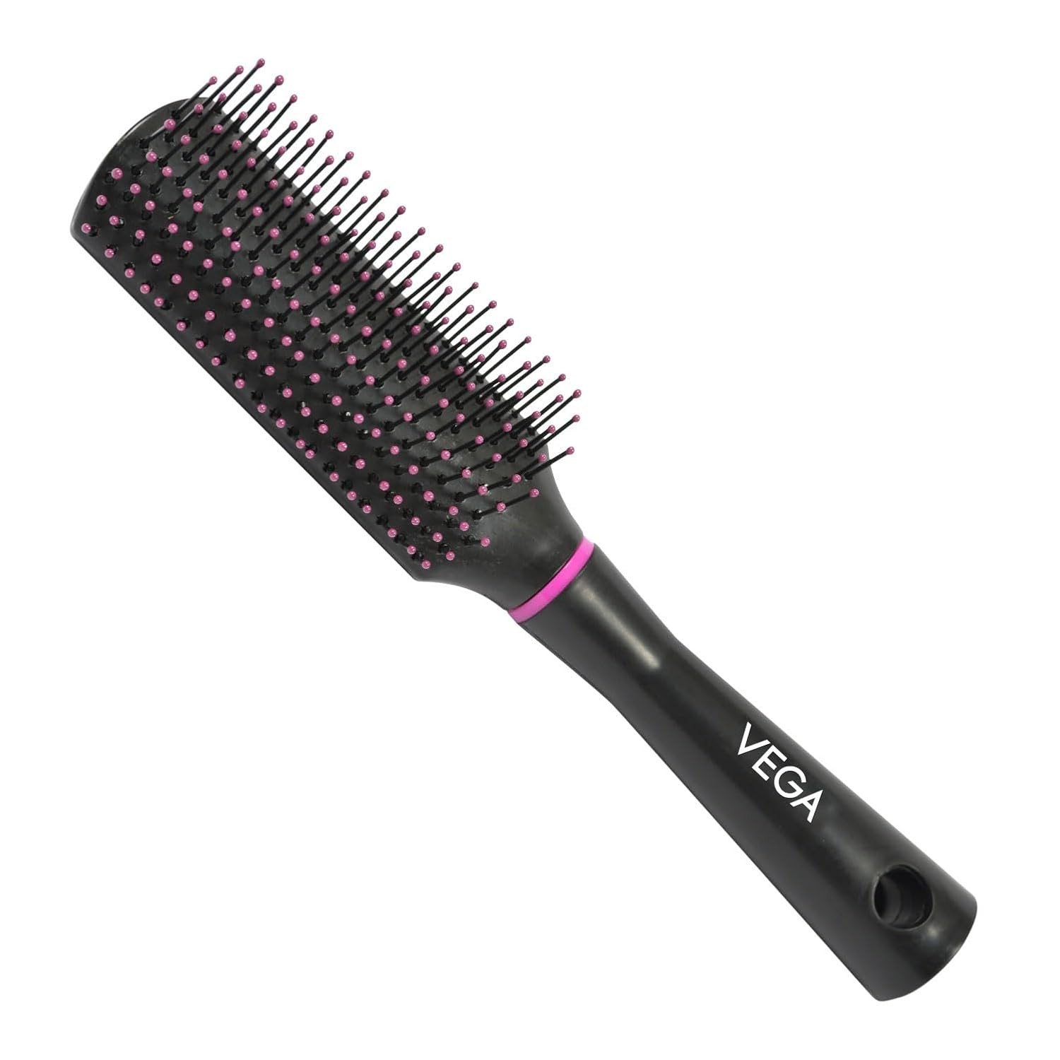 Vega Flat Hair Brush (India's No. 1* Hair Brush Brand) For Men & Women R16 FB