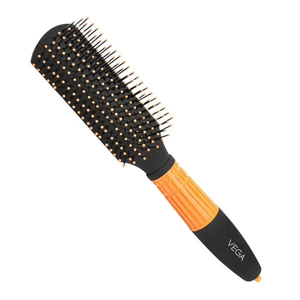 Vega Flat Hair Brush (India's No. 1* Hair Brush Brand) For Men & Women E15 FB