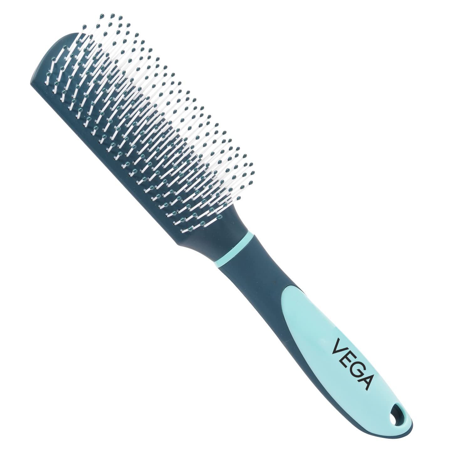 Vega Flat Hair Brush (India's No.1* Hair Brush Brand) For Men and Women, Color may Vary E22 FB