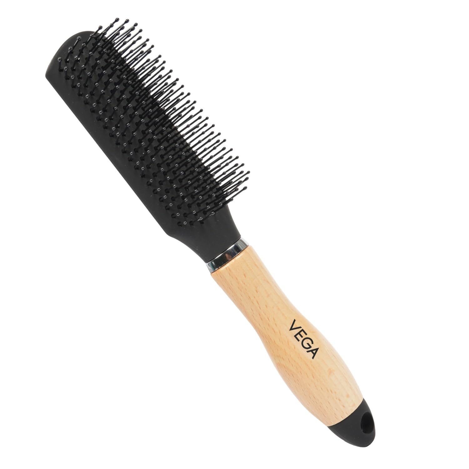 Vega Flat Hair Brush (India's No. 1* Hair Brush Brand) For Men & Women H3 FB