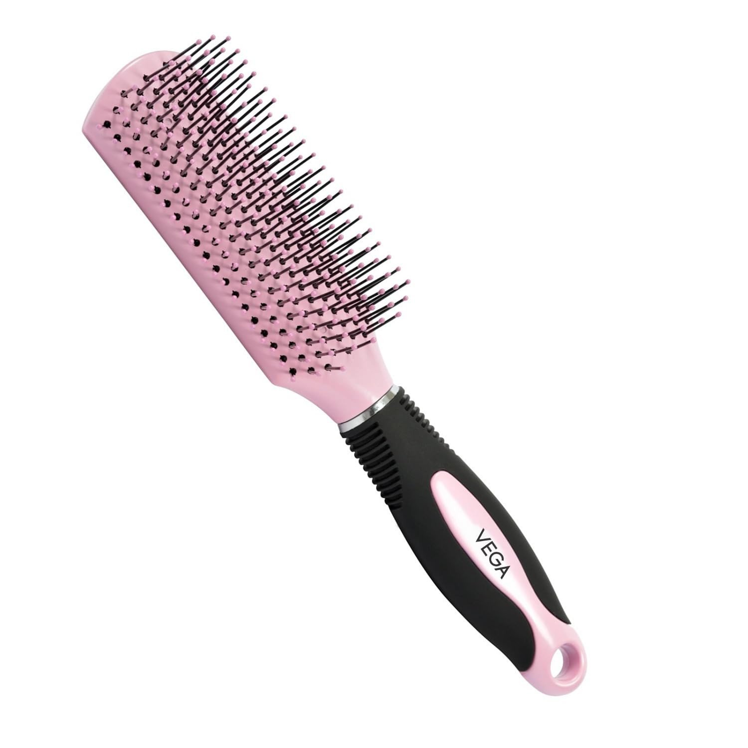 Vega Flat Hair Brush (India's No. 1* Hair Brush Brand) For Men & Women E4 FB