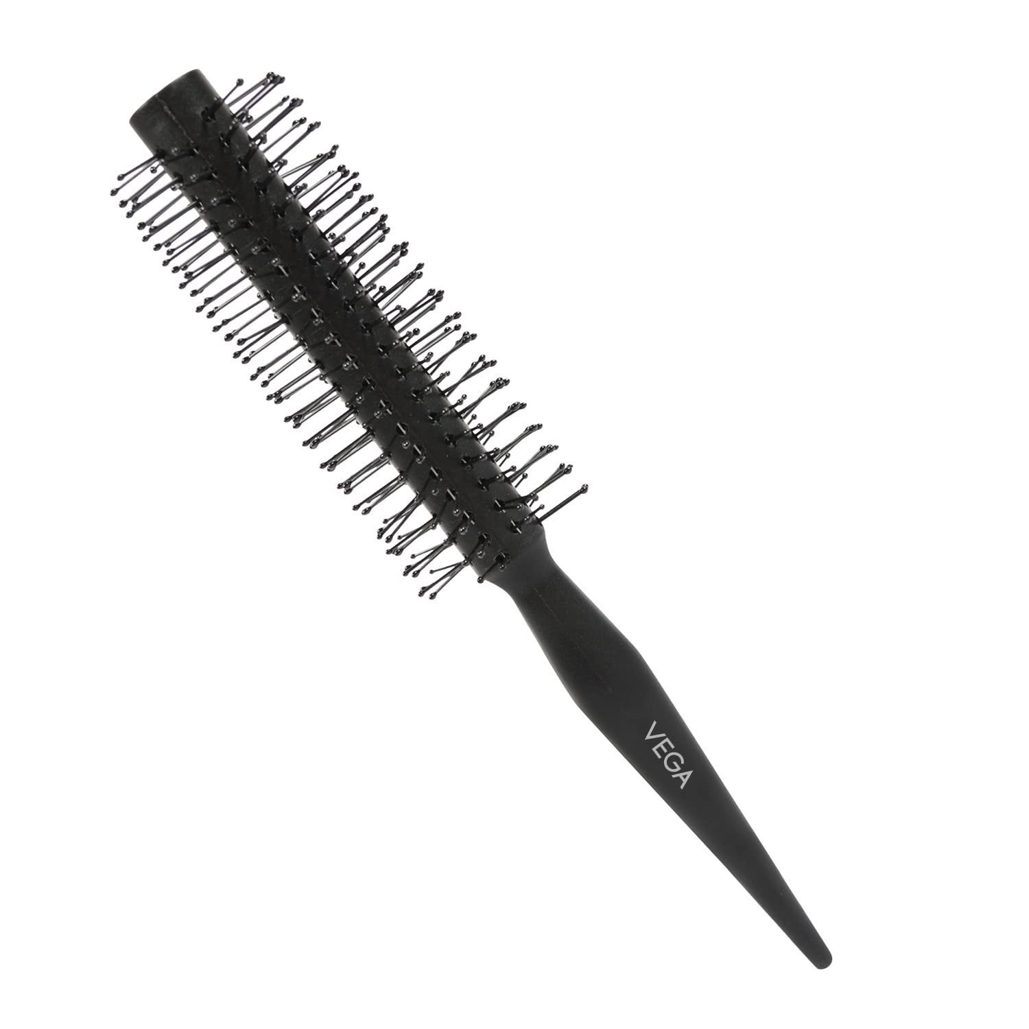 Vega Professional Curling Hair Brush (India's No.1* Hair Brush Brand) For Adding Curls, Volume & Waves In Hairs| Men and Women| Color May Vary E2 PR