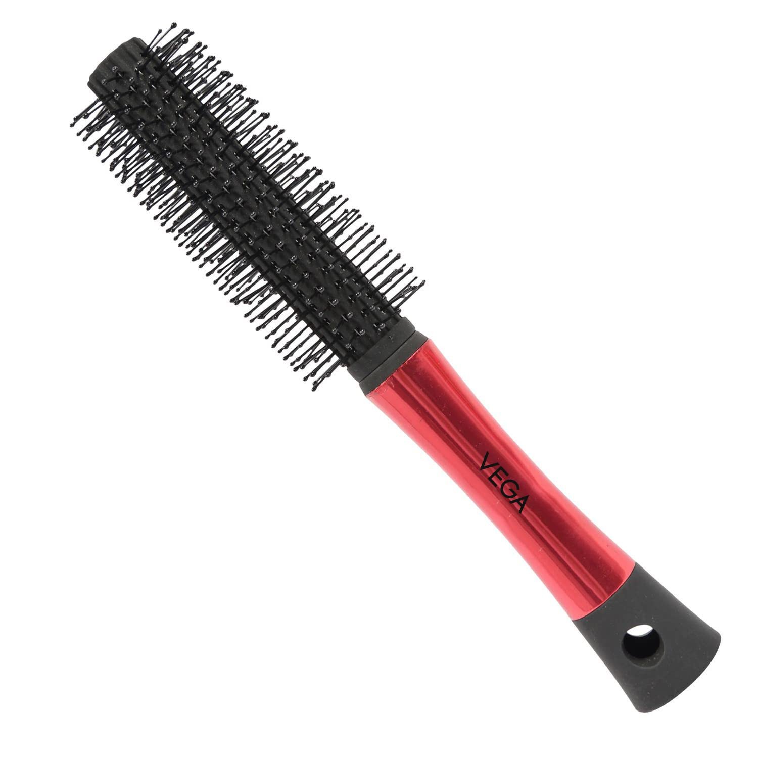 Vega Round Hair Brush (India's No.1* Hair Brush Brand) For Adding Curls, Volume & Waves In Hairs| Men and Women| All Hair Types E17 RB